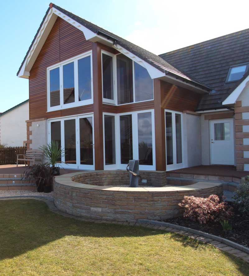 House extension built by Swilken Joinery